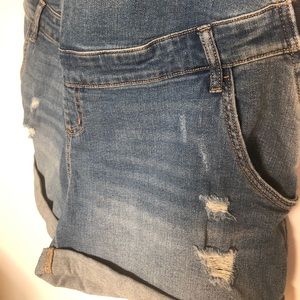 Maternity short overall